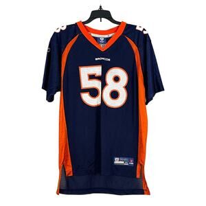 NFL Denver Broncos Von Miller Jersey Youth XL Reebok On Field #58